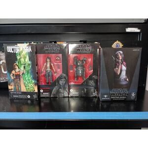 Star Wars Doctor Aphra Bundle – Black Series BT‑1 & Aphra Figures + GG Bust NIB